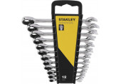 Stanley STMT82847-0 Clés mixtes a cliquet (8-19mm) - jeu de 12pcs