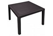 KETER MELODY QUARTED Table de jardin, 95 x 95 x 75 cm, marron 17197992