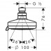 Hansgrohe Douche de tete Croma 100 Multi, chrome 27443000