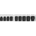 BOSCH PRO Impact Socket Set, 3/8", Standard, 9 pces 2608003036