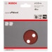 BOSCH Feuille abrasive C430, pack de 5 115 mm , 80 2608605105