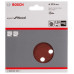 BOSCH Feuille abrasive C430, pack de 5 115 mm , 120 2608605106