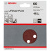 BOSCH Feuille abrasive C430, pack de 5 125 mm , 60 2608605641