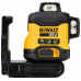 DeWALT DCLE34031N Laser croix a nivellement 3x360° faisceau vert XR (18V/sans batterie)