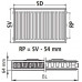 Kermi Therm-x2 Profil-K Radiateur compact 12 900 / 600 FK0120906