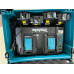 Makita 197970-3 Maintenant Li-ion LXT 18V 4xBL1830B + double chargeur DC18RD + Makpac 2