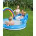 BESTWAY Rainbow N' Shine Aire de jeux aquatiques et pataugeoire, 257 x 145 x 91 cm 53092