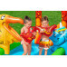 BESTWAY Jurassic Splash Aire de jeux aquatiques et pataugeoire, 242 x 140 x 137 cm 53160