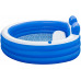 BESTWAY Splash Paradise Piscine familiale gonflable, 231 x 219 x 79 cm 54422