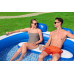 BESTWAY Splash Paradise Piscine familiale gonflable, 231 x 219 x 79 cm 54422