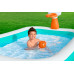 BESTWAY Dunk N' Splash Piscine familiale avec panier de basket, 251 x 168 x 102 cm 54445