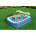 BESTWAY Summer Bliss Piscine familiale gonflable ombragée, 254 x 178 x 140 cm 54449