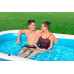 BESTWAY Summer Bliss Piscine familiale gonflable ombragée, 254 x 178 x 140 cm 54449