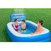 BESTWAY Waterfall Oasis Piscine familiale gonflable avec arroseur, 229 x 152 x 96 cm 54451