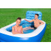 BESTWAY Waterfall Oasis Piscine familiale gonflable avec arroseur, 229 x 152 x 96 cm 54451