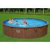 BESTWAY Hydrium Piscine hors sol acier ronde, 490 x 130 cm 561CU