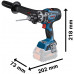 BOSCH GSR 18V-150 C Perceuse-visseuse sans fil 06019J5002