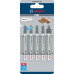 BOSCH Lame de scie sauteuse PRO Laminate clean T101BIF, 83 mm, 5 pieces 2608636431