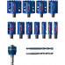 BOSCH Coffret de 15 scies trépans EXPERT Construction Material, 2608900489