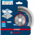 BOSCH Disque a tronçonner diamanté EXPERT HardCeramic 115 x 22,23 x 1,4 x 10 mm 2608900654