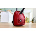 Bosch Série 4 Aspirateur avec sac, Rouge BGB38RD2