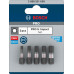 BOSCH Embouts PRO H Impact, H3, H4, H5 (x2), H6, 25 mm, 5 pieces 2608521U59