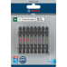 BOSCH Embout double tete PRO Impact avec insert Pick and Click, PZ2, 65 mm, 8 pieces