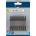 BOSCH Embout double tete PRO Impact avec insert Pick and Click, T25, 65 mm, 8 pieces