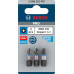 BOSCH Embout PRO PH Impact, PH1 x 25, PH2 x 25, PH3 x 25 mm, 3 pieces 2608522470