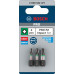 BOSCH Embouts PRO PZ Impact, PZ1 x 25, PZ2 x 25, PZ3 x 25 mm, 3 pieces 2608522471