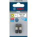 BOSCH Embout PRO Torx Impact, T40, 25 mm, 2 pieces 2608522478