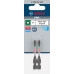 BOSCH Embout PRO Pozidriv Impact, PZ1, 55 mm, 2 pieces 2608522543