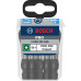 BOSCH Embout PRO Pozidriv Impact, PZ2, 55 mm, 15 pieces 2608522546