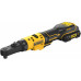 DeWALT DCF500L2G Clé a cliquet sans fil 1/4''+ 3/8” (12V/2x3,0Ah)