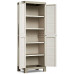 KIS EXCELLENCE HAUTE Armoire de rangement 65x45x182cm beige