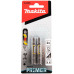 Makita E-03355 Série d'embouts de torsion Impact Premier (forme E), T25-50 mm, 2 pieces