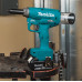 Makita DRV250ZJ Outil de pose de rivets aveugles sans fil, sans batterie, Makpac 3