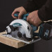 Makita DSS610RTJ Scie circulaire 165mm Li-ion LXT 18V/5,0 Ah, Makpac