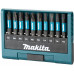 Makita E-12011 Jeu d'embouts 1/4" Impact Black, 10 Qté