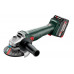 Metabo W 18 L 9-125 Q Meuleuse d'angle sans fil (18V 2x5,2 Ah)+MetaBox165L 602249650