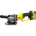 Stanley SFMCG400M2K-QW FatMax V20 Meuleuse 125mm (18V/2x4,0Ah), coffret