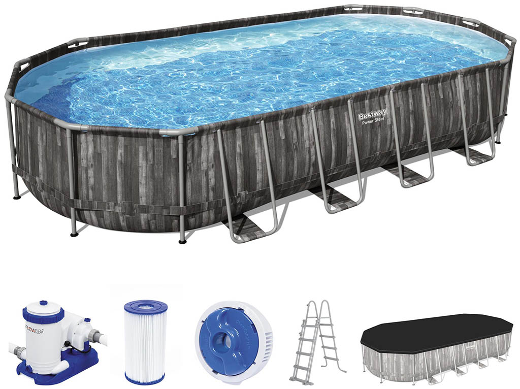 Piscine bois TULUM Premium 414 et 505